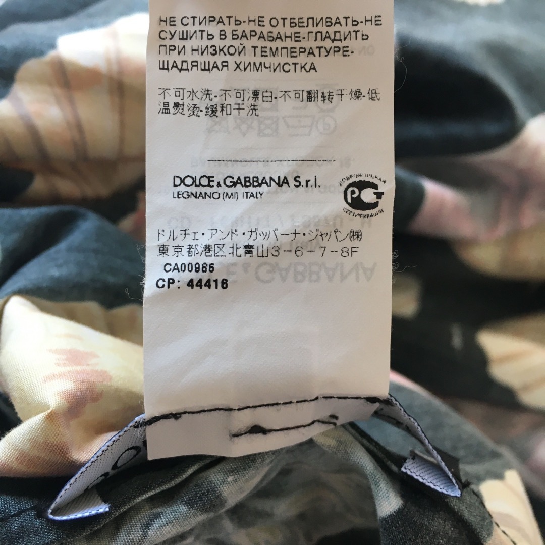 3-YC047S 美品 ドルチェ＆ガッバーナ ブラック ワンピース レディース