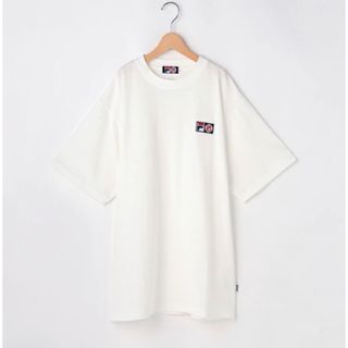 フィラ(FILA)の FILA×BE:FIRST ロゴ刺繍ワッペン Tシャツ 半袖　オフホワイト(Tシャツ/カットソー(半袖/袖なし))