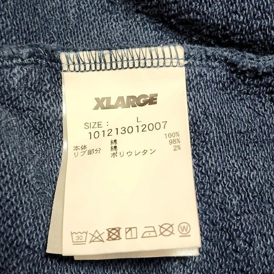 XLARGE(エクストララージ)の《大人気》XLARGE エクストララージ プルオーバー パーカー パッチワーク メンズのトップス(パーカー)の商品写真