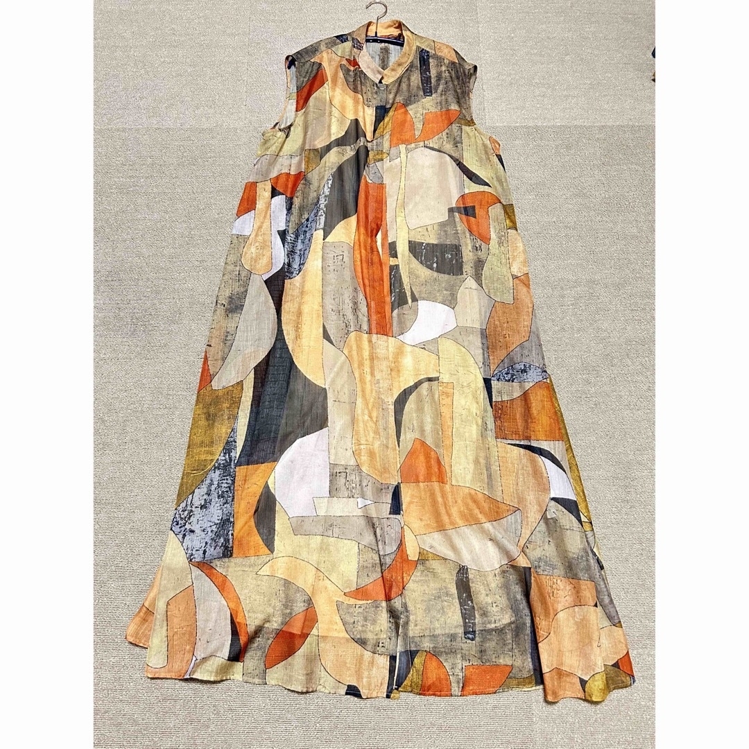 Ameri vintage MEDI MURAL TRANSFORM DRESS