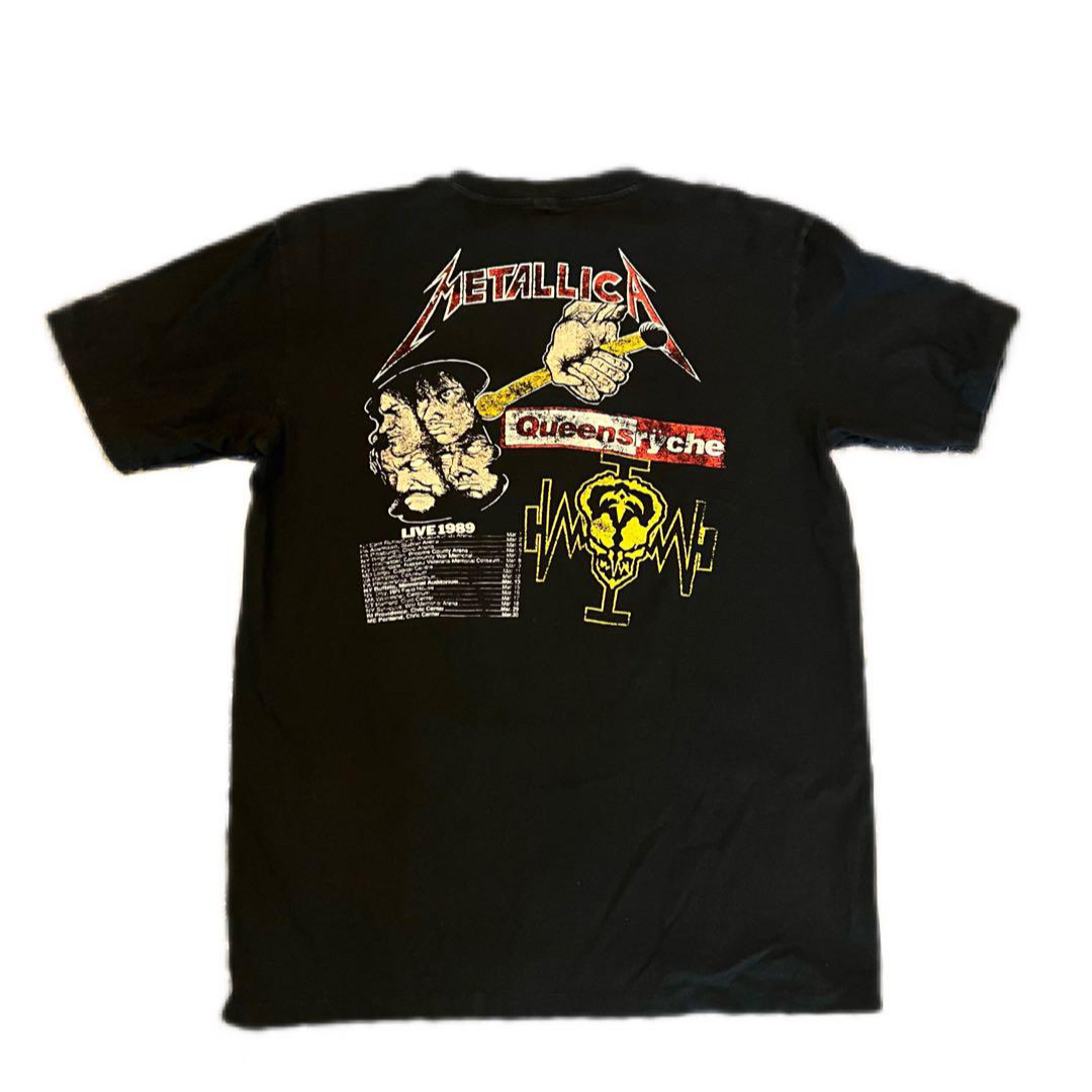 METALLICA(メタリカ)のMETALLICA メタルジャスティス 1989ツアーメタリカバンドTシャツ メンズのトップス(Tシャツ/カットソー(半袖/袖なし))の商品写真