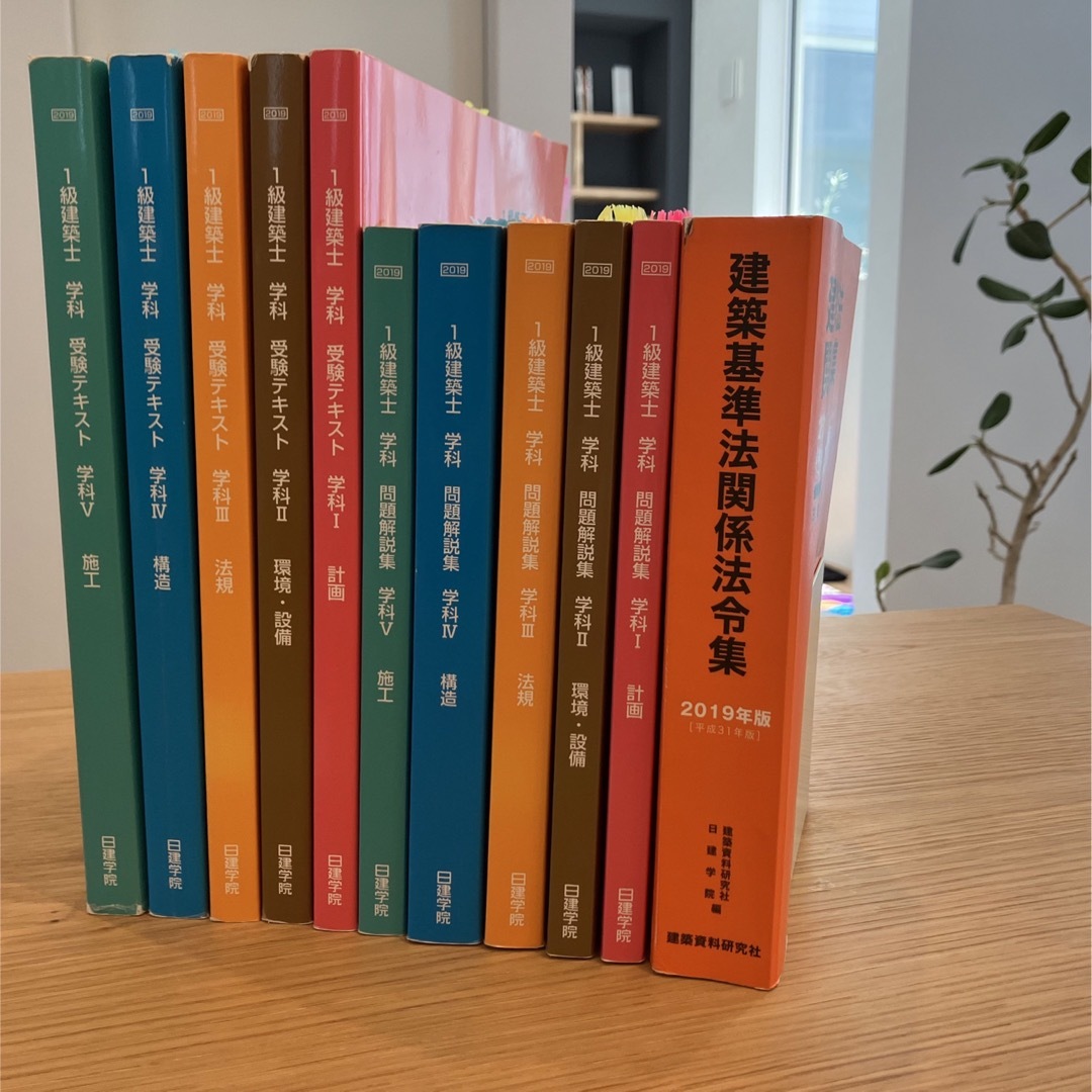 2019 一級建築士 問題解説集 学科全教科 日建 受験テキスト 日建学院問題解説集