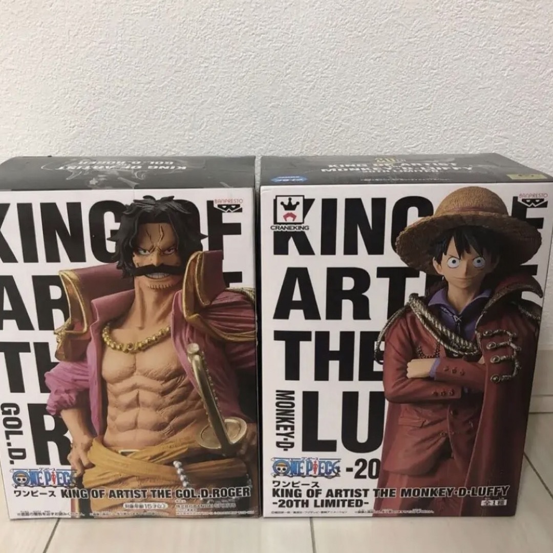 KING OF ARTIST THE  ルフィ 20th  ロジャー　フィギュア