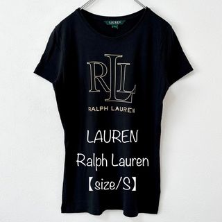 ポロラルフローレン(POLO RALPH LAUREN)のRalph Lauren/ローレンラルフローレン★半袖Tシャツ★ブラック/黒★S(Tシャツ(半袖/袖なし))