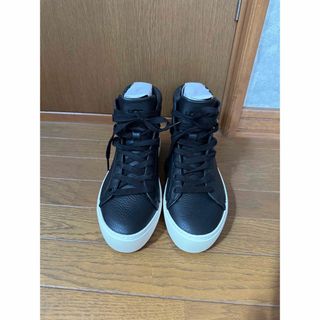 UGG - UGG ハイカットスニーカー 黒 24センチ 未使用の通販 by