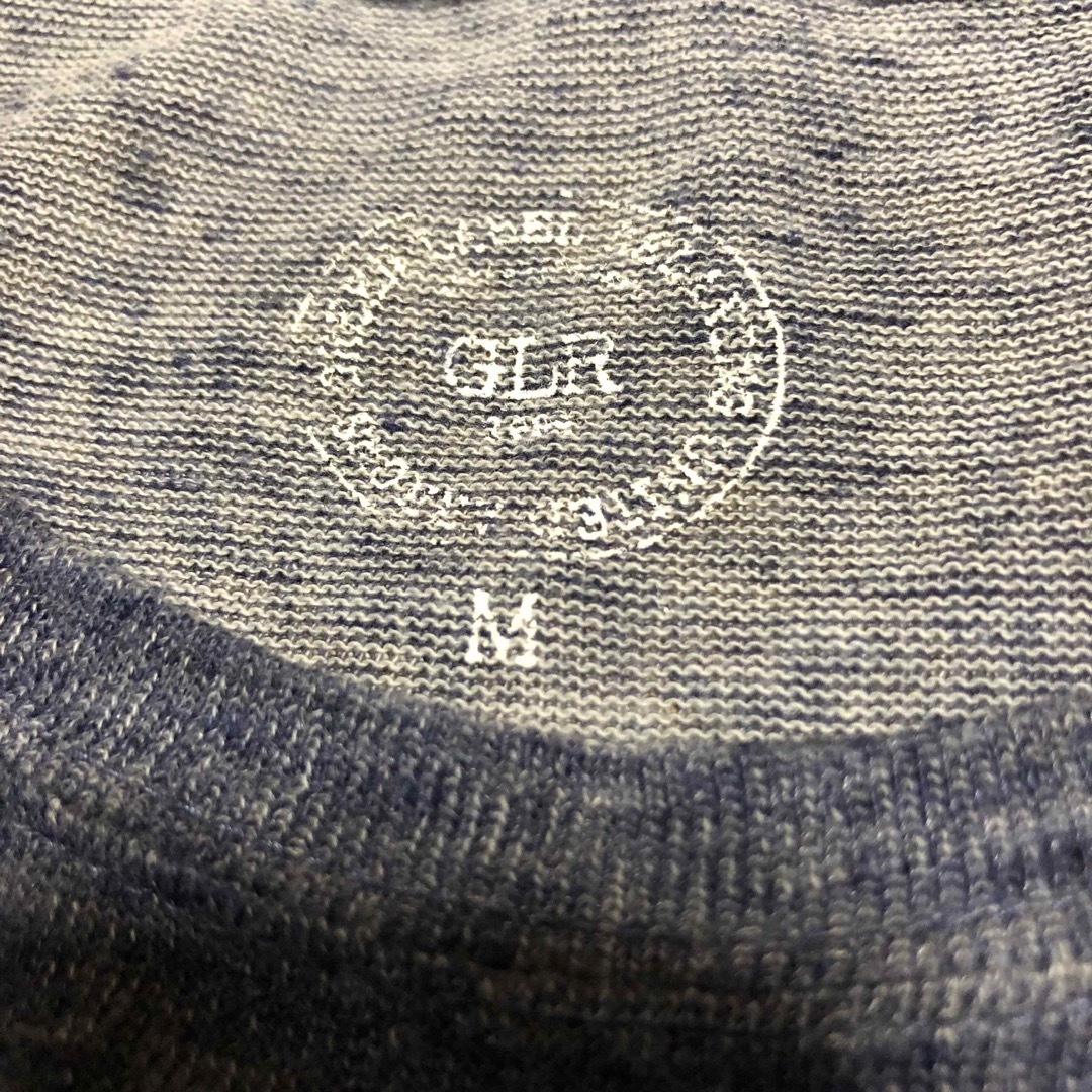UNITED ARROWS(ユナイテッドアローズ)の【美品】GLR UNITED ARROWS リネンコットンカレッジTシャツ M メンズのトップス(Tシャツ/カットソー(半袖/袖なし))の商品写真
