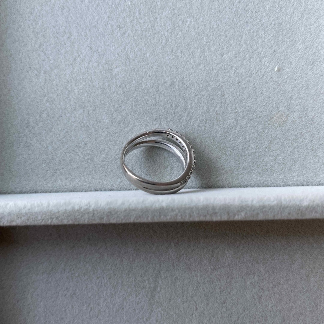 A.D.A ピンキーリング　ホワイトゴールド✖️ダイヤモンド レディースのアクセサリー(リング(指輪))の商品写真