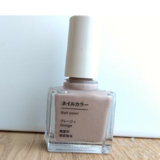 ムジルシリョウヒン(MUJI (無印良品))のMUJI ネイルカラー グレージュ 10ml(マニキュア)