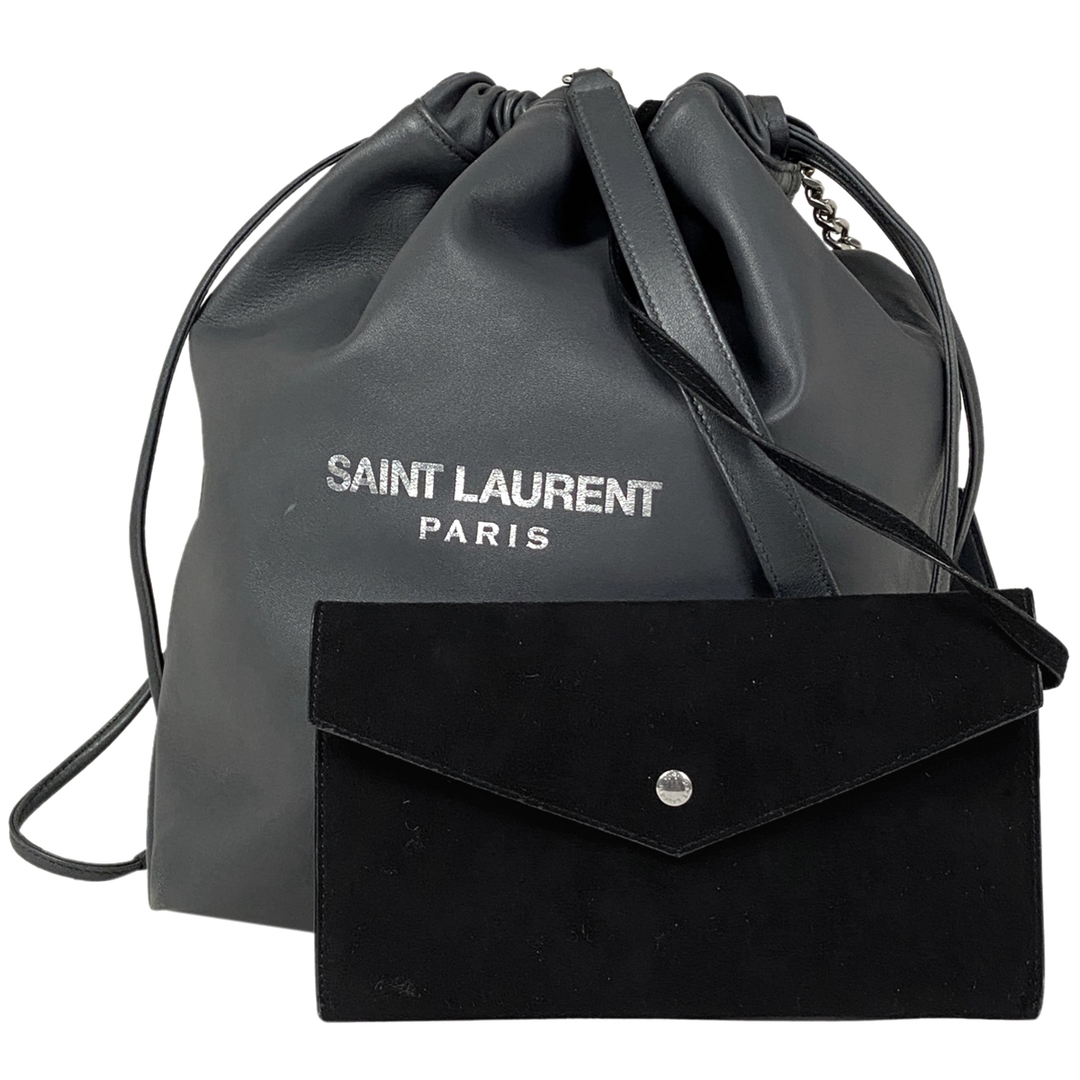 Saint Laurent - サンローラン テディ ショルダーバッグ レディース ...