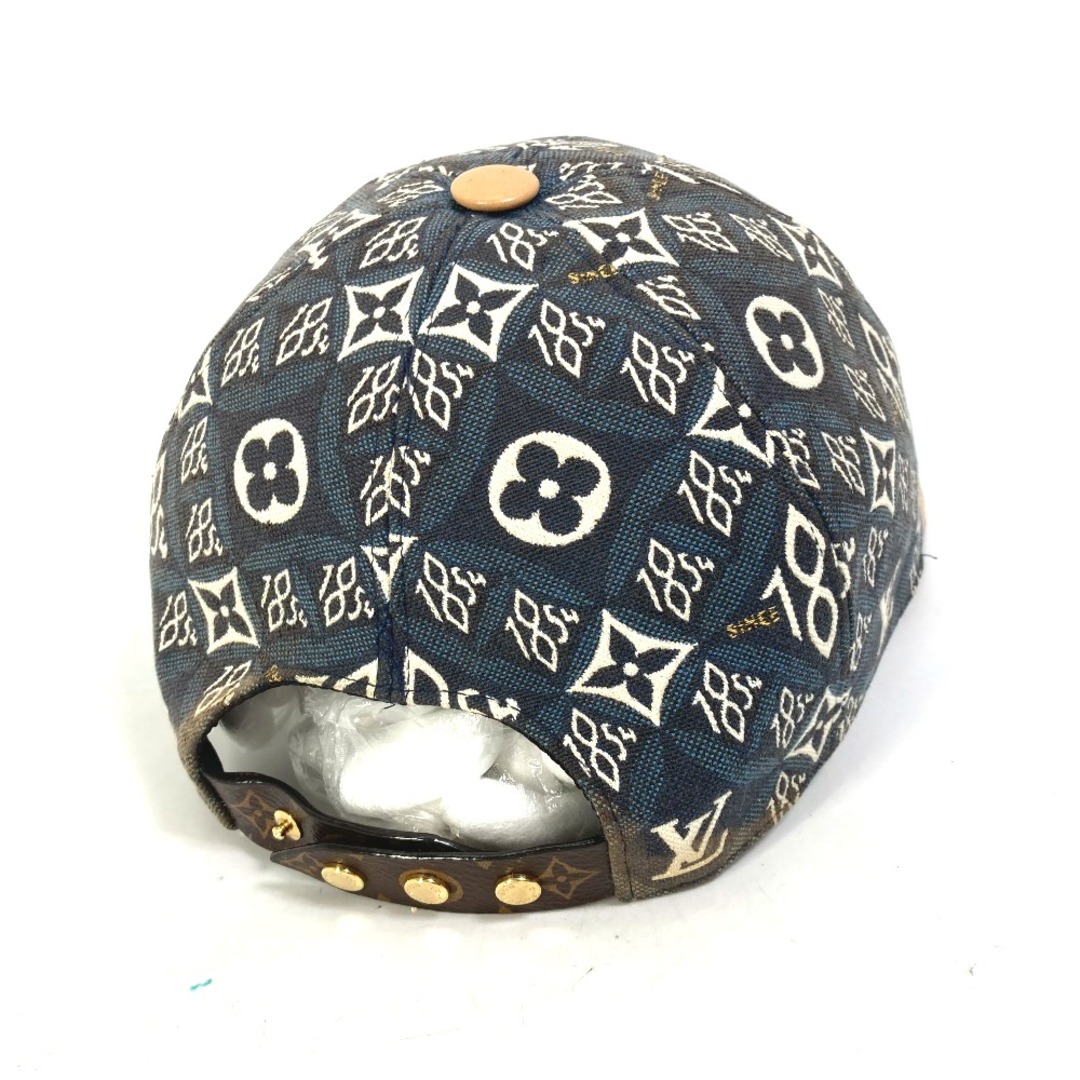 ルイヴィトン LOUIS VUITTON SINCE 1854 オウパスキャップ MP2902 モノグラム フラワー パターン 帽子 キャップ帽 ベースボール キャップ コットン ネイビー