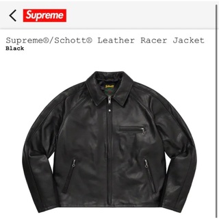 Supreme - Supreme SS2023 Schott Leather Jacket 黒の通販｜ラクマ