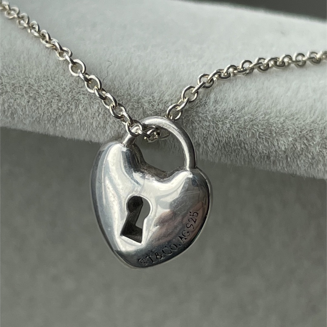 Tiffany & Co. - ティファニーエメラルドハートロック ネックレス
