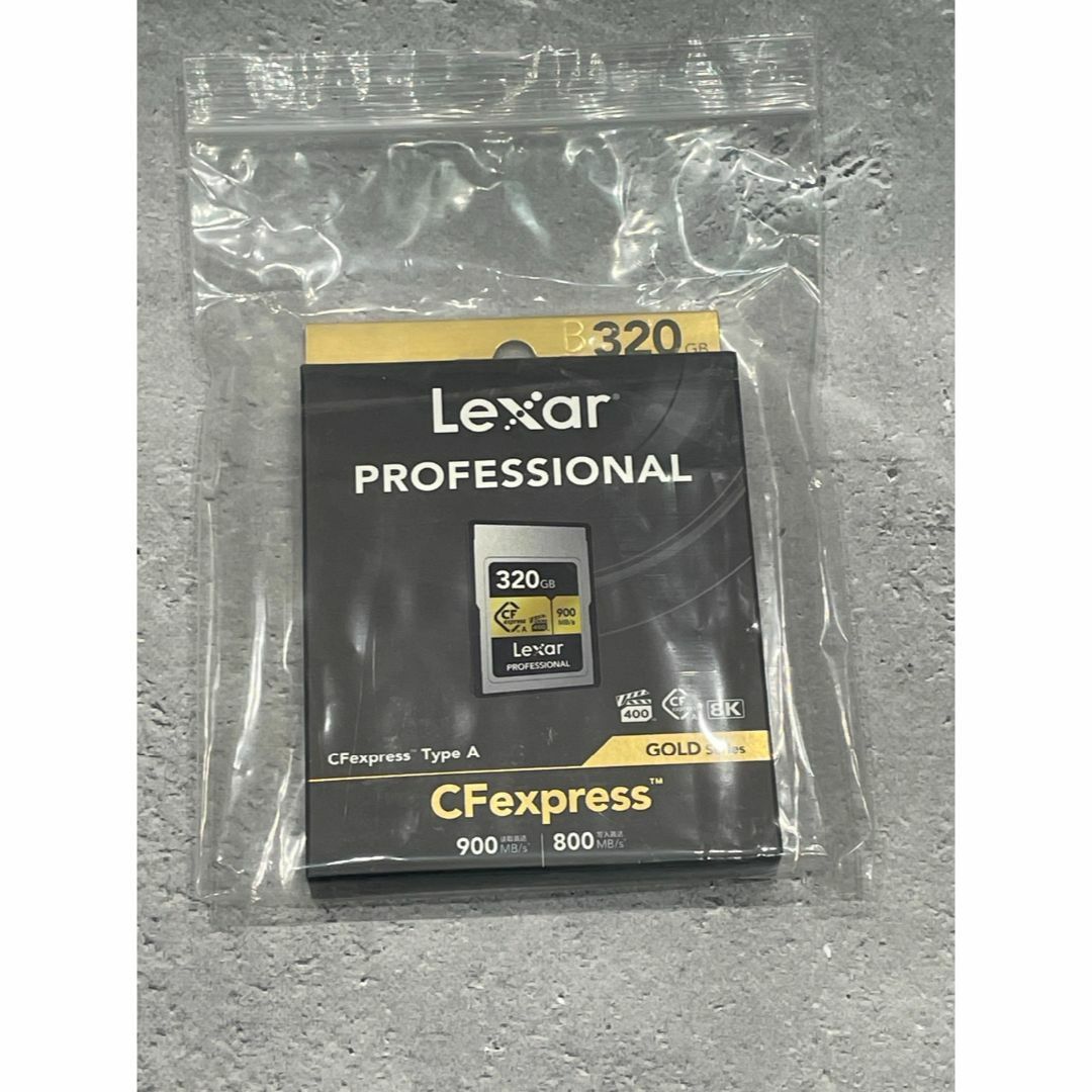 新品未開封】Lexar CFexpress TypeA 320GBの通販 by らくまくま's shop ...