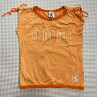 クレージュ(Courreges)のクレージュ　スポーツフューチャー　オレンジ　120(Tシャツ/カットソー)