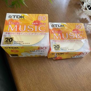 ティーディーケイ(TDK)のTDK 音楽用CD-R 80分 20枚パック➕10枚(その他)