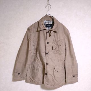 バーバリーブラックレーベル(BURBERRY BLACK LABEL)のBURBERRY BLACK LABEL コットンリネン サイズL ジャケット ライトブラウン メンズ バーバリーブラックレーベル【中古】3-0716M△(その他)