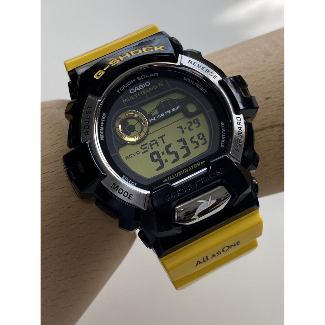 G-SHOCK - G-SHOCK/イルクジ/GWX-8901K/電波/時計/ソーラー/限定/黒×黄