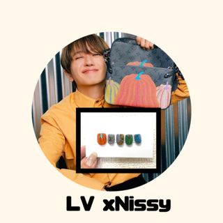 Nissy ルイヴィトンコラボネイル