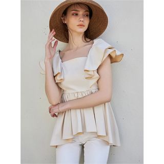 eimy istoire - 【完売品】sheller シェリエ スリーブレスelegance