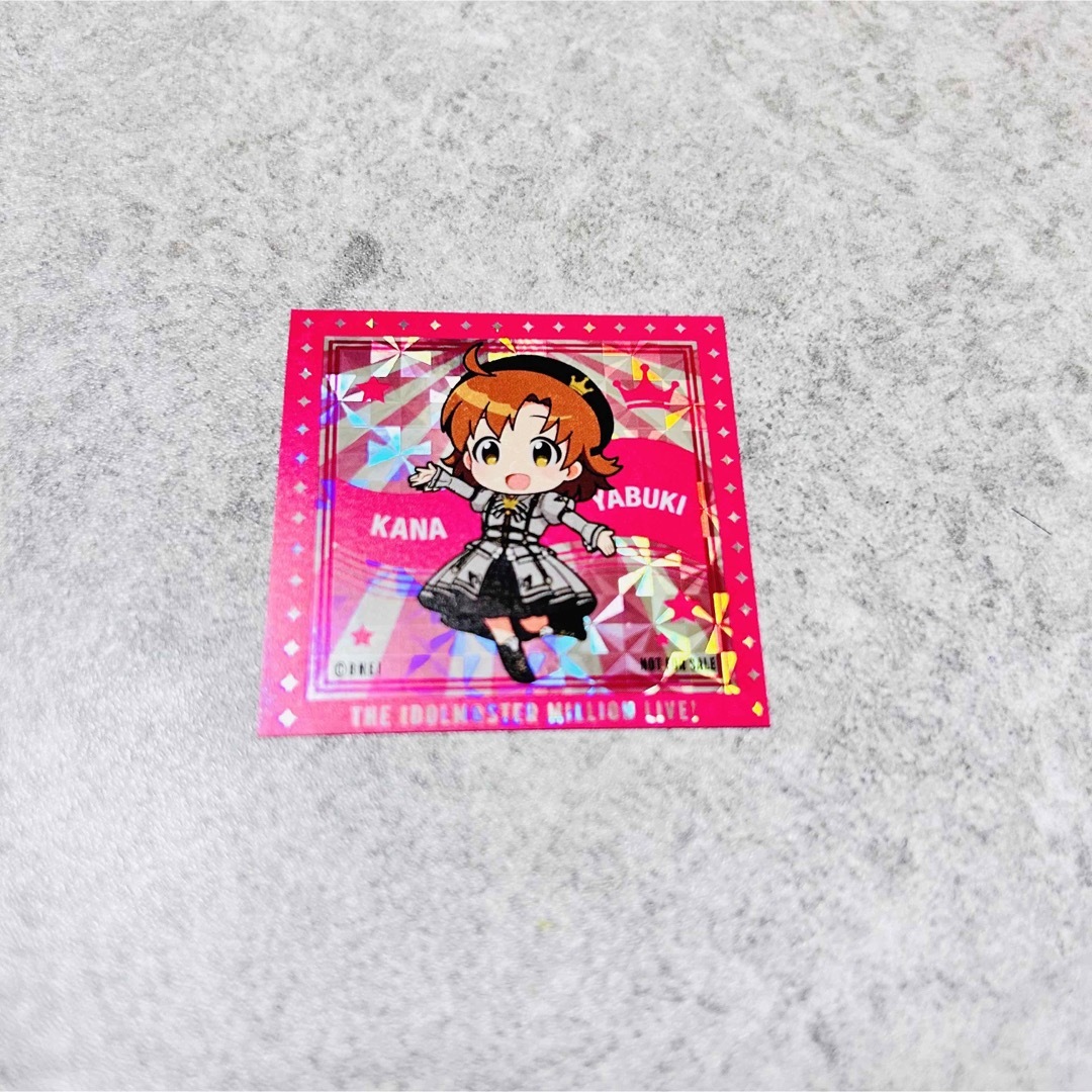新品アイマス 矢吹可奈 ステッカー エンタメ/ホビーのおもちゃ/ぬいぐるみ(キャラクターグッズ)の商品写真