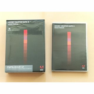 【美品】Adobe CS4 Design Premium MAC版(その他)