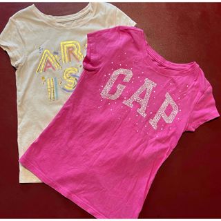 ギャップキッズ(GAP Kids)の【2枚セット】GAP Tシャツ　130㎝(Tシャツ/カットソー)