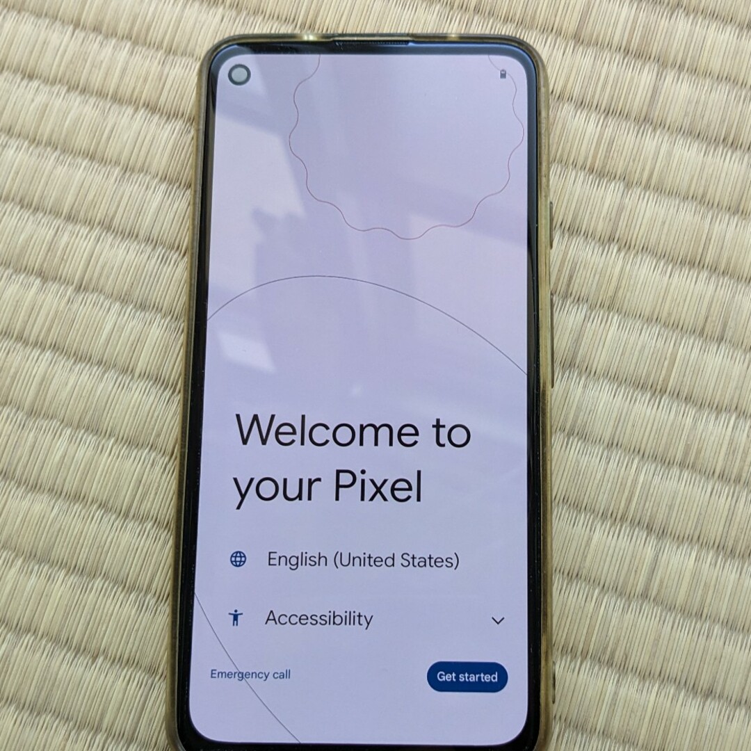 Google　Pixel4a　5G