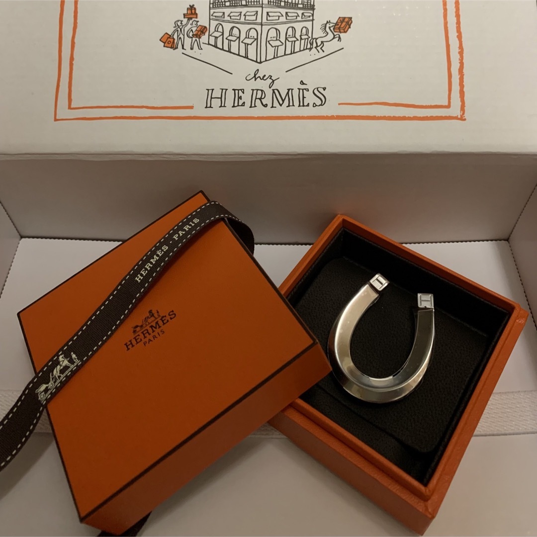 Hermes - エルメス マネークリップ ホースシューの通販 by 断捨離市場