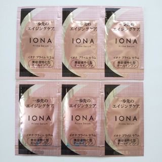 イオナ(IONA)の新品 イオナ プライムセラム 美容液 ジェル オールインワン 試供品 サンプル(オールインワン化粧品)