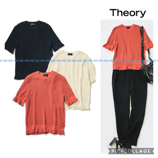 セオリー(theory)の✤2022SS セオリー Theory ニットプルオーバー✤(ニット/セーター)
