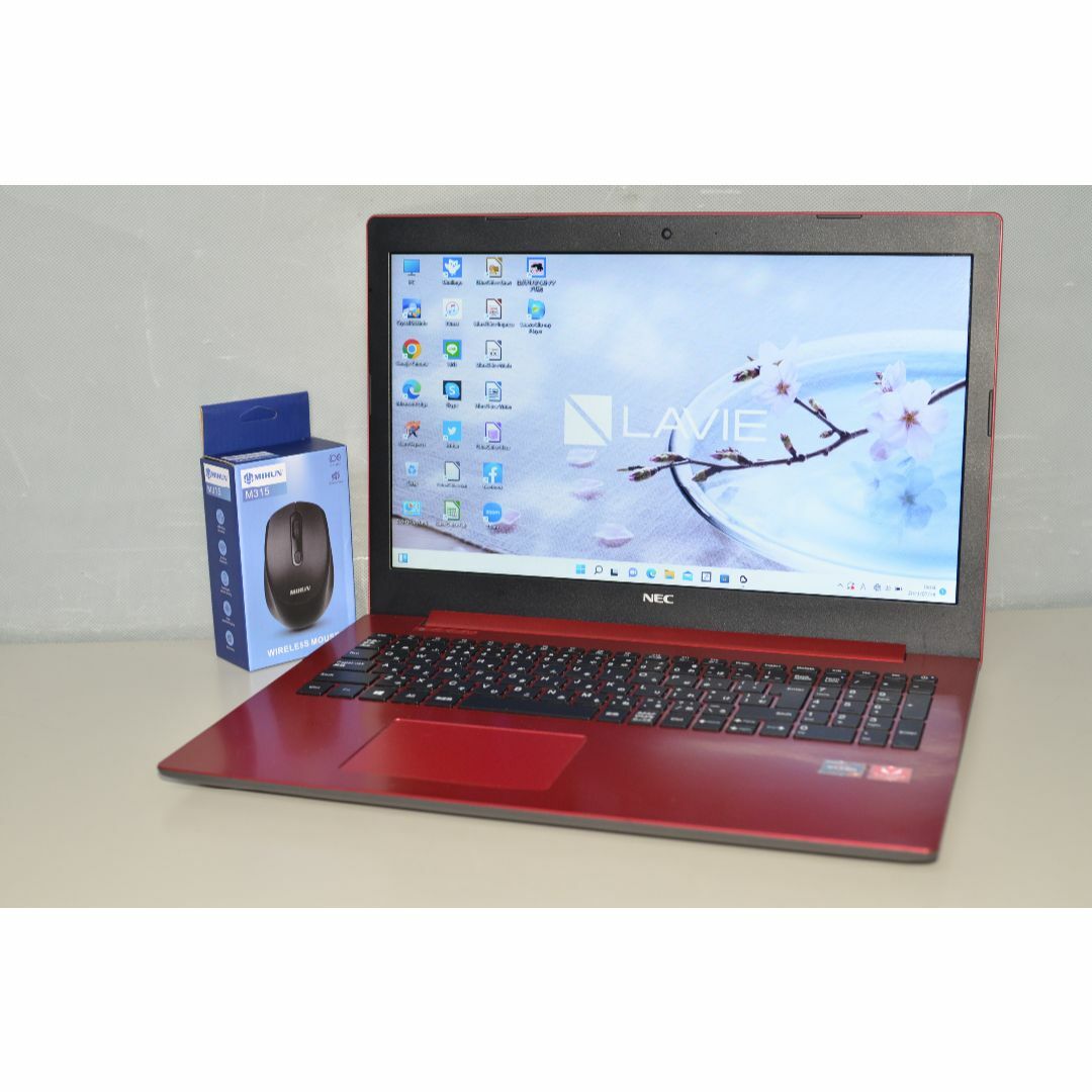 NEC NS600/M AMD Ryzen7/メモリ8GB/爆速SSD512GB