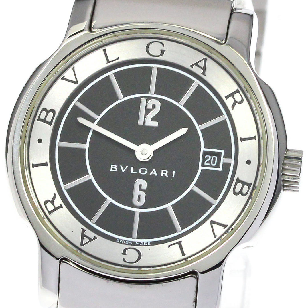 クォーツRefNoブルガリ BVLGARI ST29S ソロテンポ デイト クォーツ レディース _756156