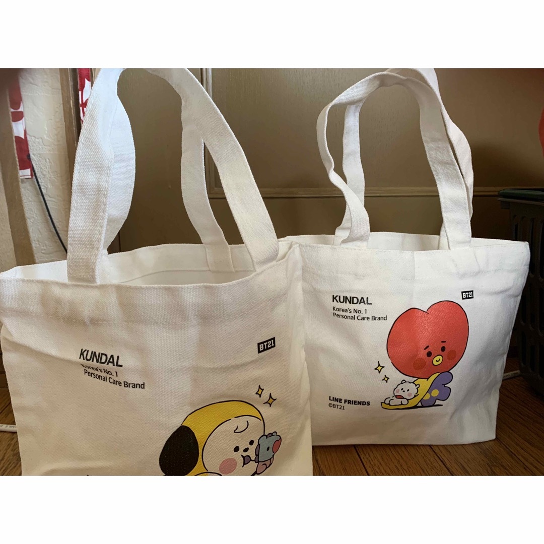 BT21(ビーティーイシビル)のままちゃん様専用BT21トートバック レディースのバッグ(トートバッグ)の商品写真