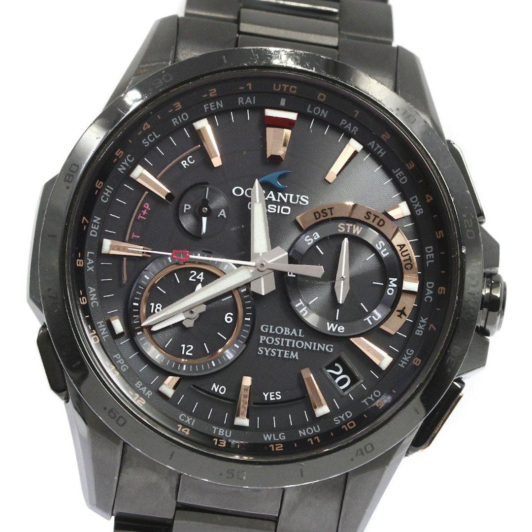 カシオ CASIO OCW-G1000B-1A2JF オシアナス GPS ソーラー電波 メンズ _761895