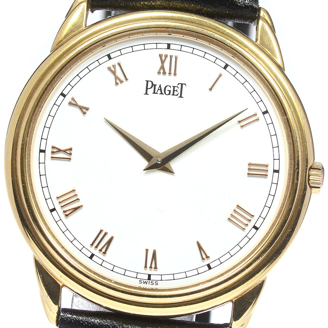 ピアジェ PIAGET 90968 グベナー K18YG 手巻き メンズ _690676【ev15】