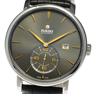 【本物保証】 ラドー RADO フローレンス メンズ クォーツ 電池 腕時計 黒文字盤 115 3777 4