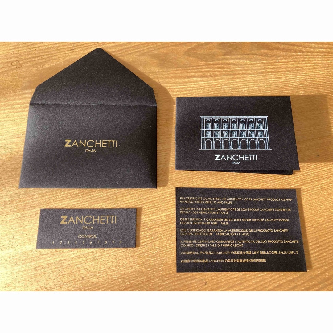 【新品未使用】ZANCHETTI ザンチェッティ レザートートバッグ 8