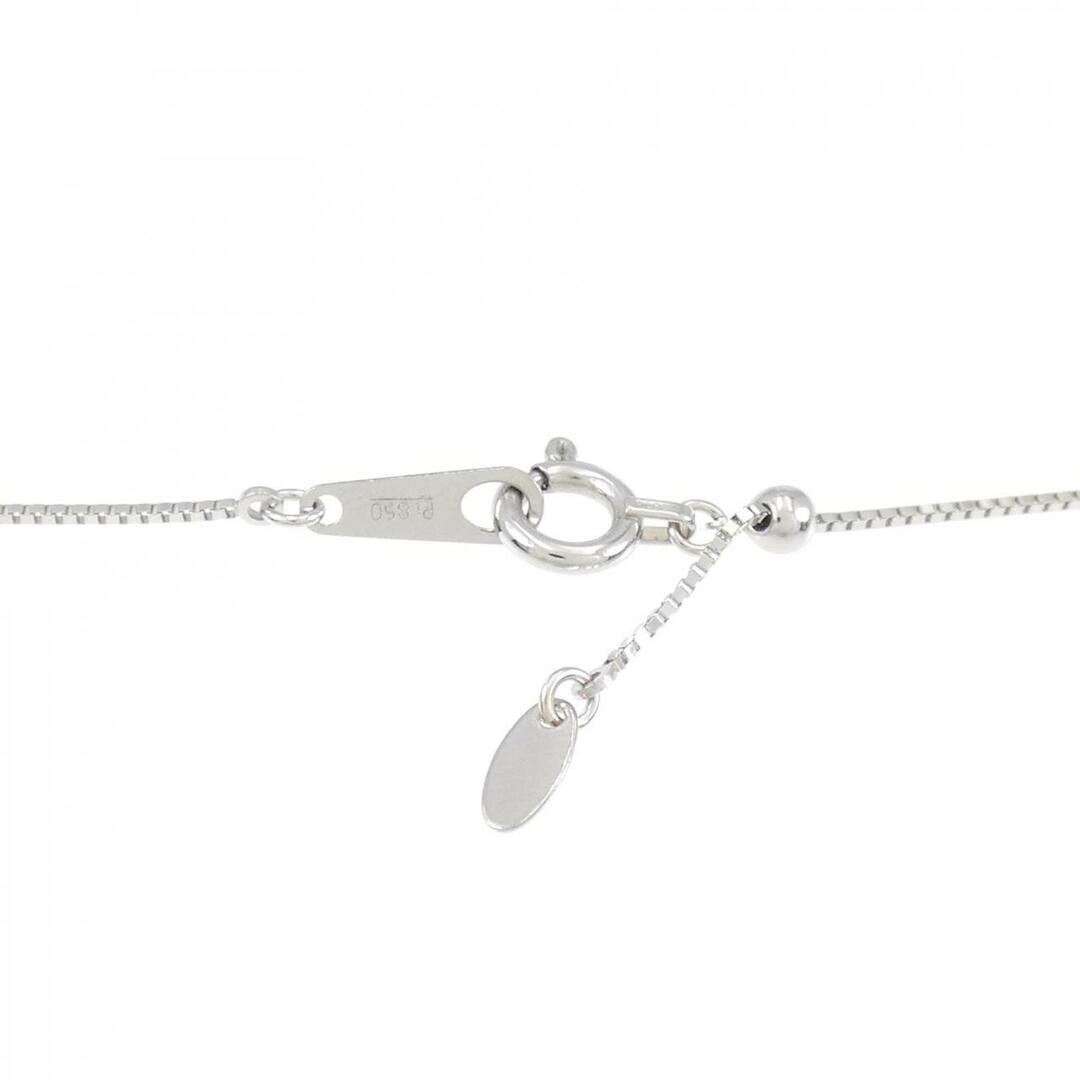 【リメイク】PT アクアマリン ネックレス 1.50CT 4