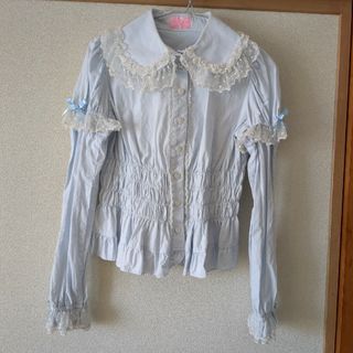 アンジェリックプリティー(Angelic Pretty)のAngelicPretty ブラウス サックス★(シャツ/ブラウス(長袖/七分))