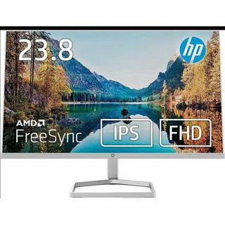 ヒューレットパッカード(HP)の【美品・保証期間有】HP モニター M24f 23.8インチ フルHD 薄型(PC周辺機器)