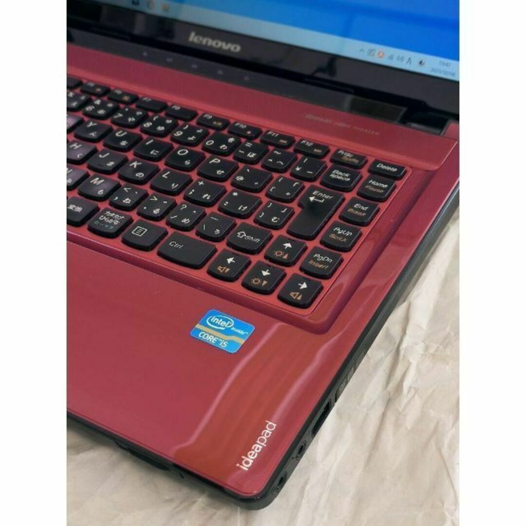 ノートパソコン IDEAPAD INTEL I5 W10 4GB 500GB