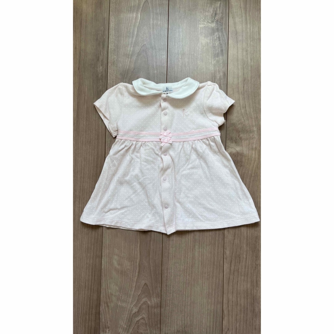 petit main(プティマイン)の女の子　夏服　90サイズ キッズ/ベビー/マタニティのキッズ服女の子用(90cm~)(ワンピース)の商品写真