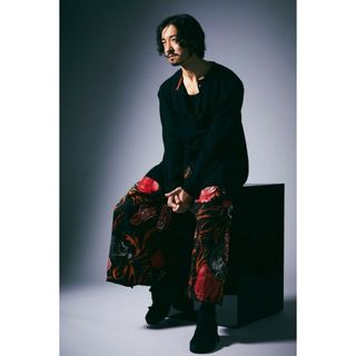 ヨウジヤマモトプールオム(Yohji Yamamoto POUR HOMME)のyohji yamamoto スカルローズ　パンツ(その他)