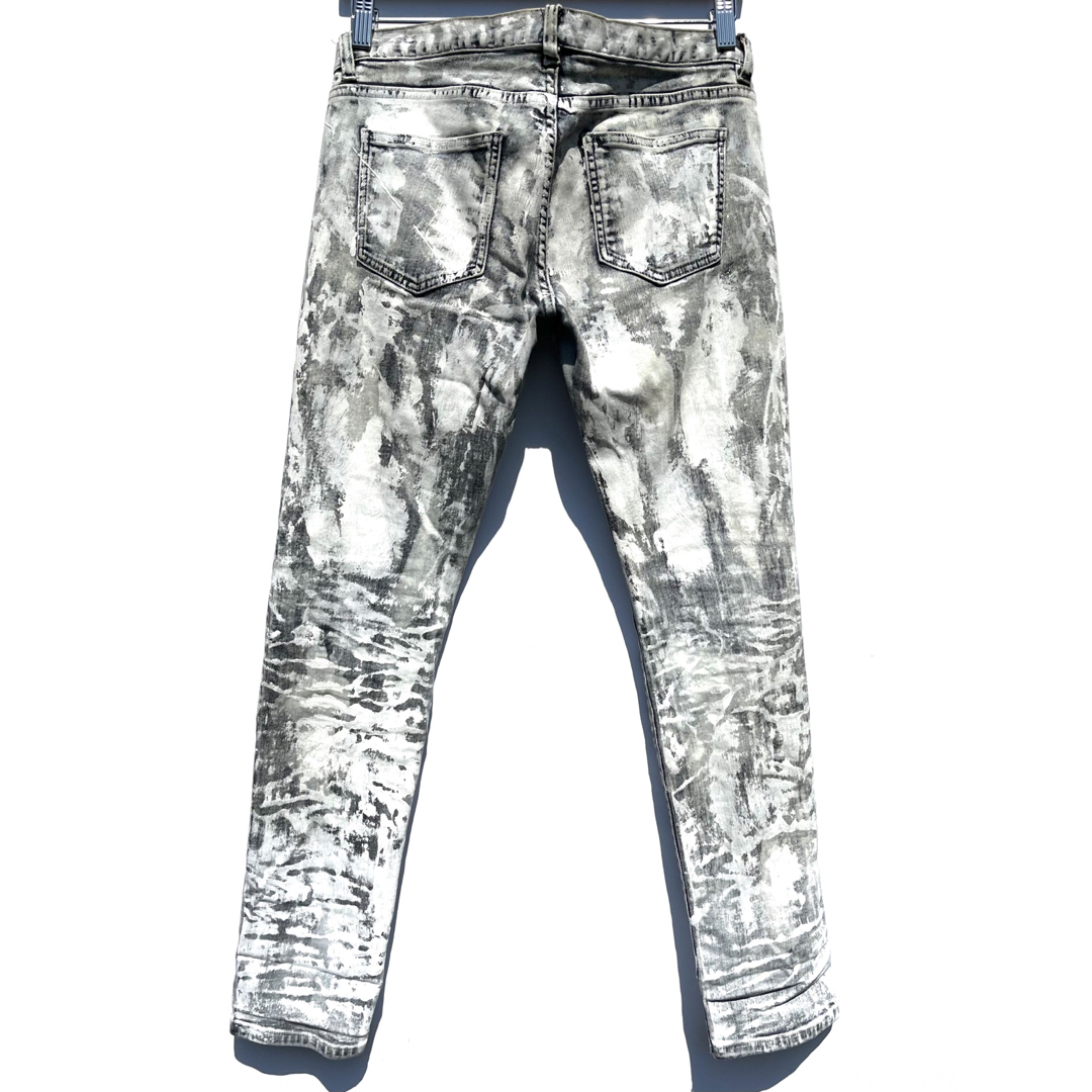 DIOR HOMME - FAITH CONNEXION ペイント加工スキニーデニム 29の通販