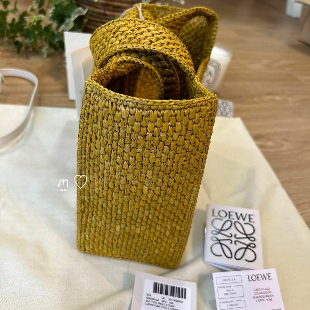 新品 今季新作 LOEWEロエベ フォントトート スモール かごバッグ