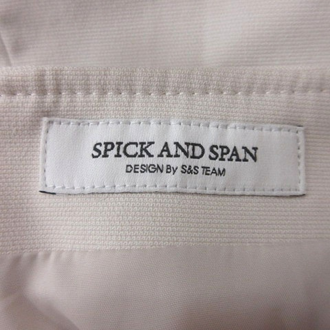 Spick & Span(スピックアンドスパン)のスピック&スパン タイトスカート ロング 麻混 リネン混 スリット 36 白 レディースのスカート(ロングスカート)の商品写真
