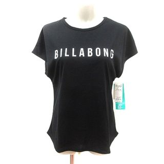 ビラボン(billabong)のビラボン カットソー ラウンドネック UV メッシュ プリント M 黒 ブラック(その他)