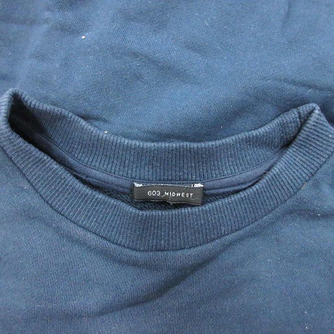 ロクマルサン カットソー クルーネック スウェット フレンチスリーブ F