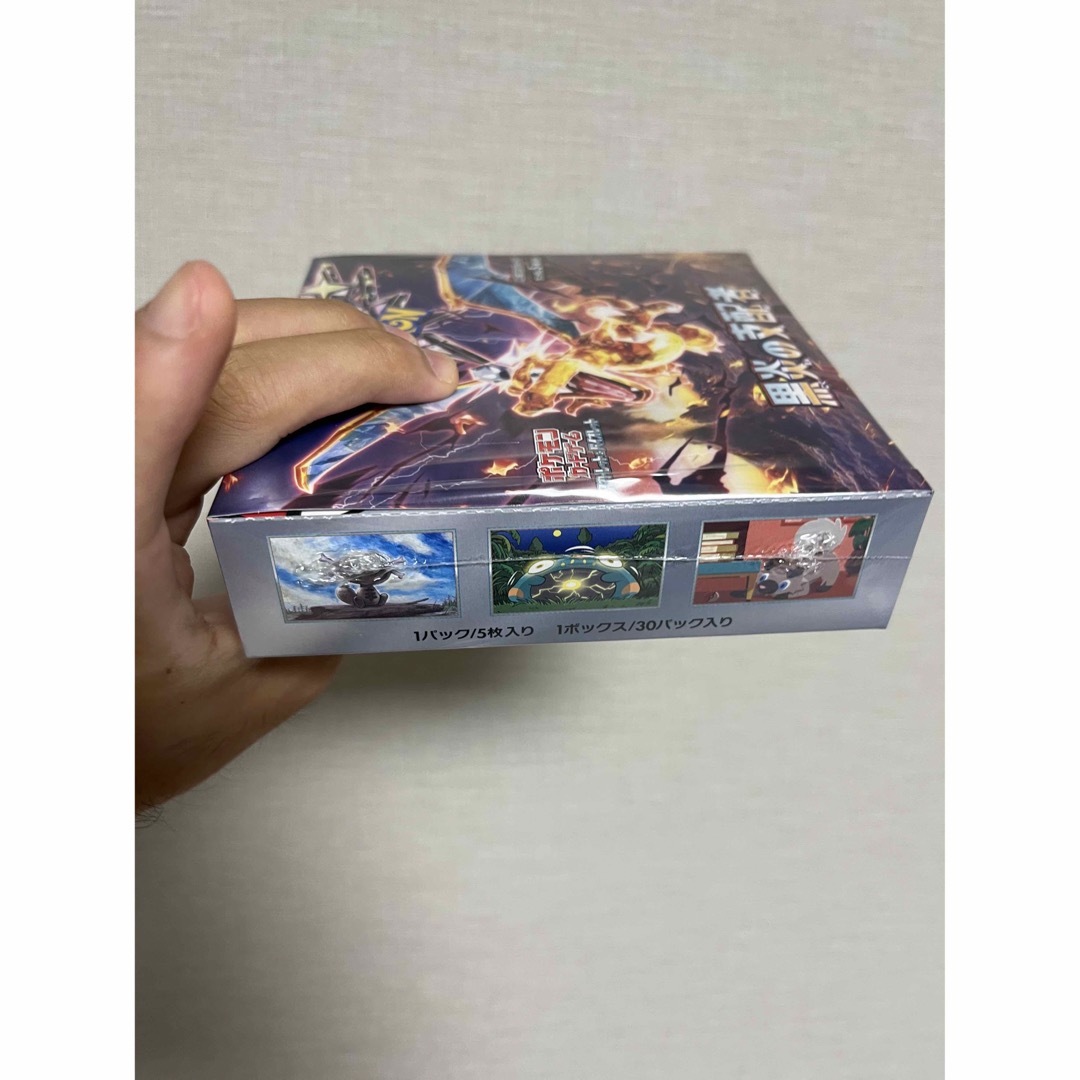 新品未開封！ポケカ黒炎の支配者box シュリンク付きポケカ