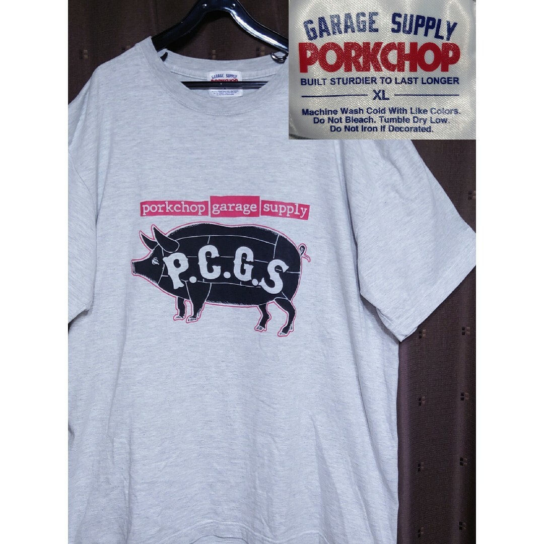 PORKCHOP P.C.G.S レアデザイン 半袖 Tシャツ キムタク - Tシャツ